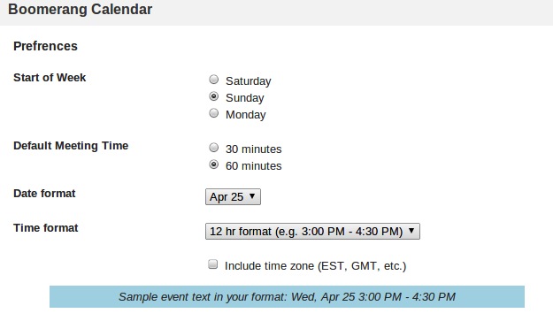 How do I customize date and time format?